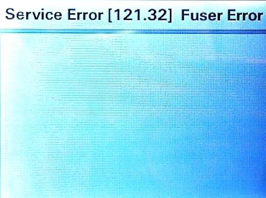 Lexmark MS and MX 31x, 41x, 51x, 61x Series ? 121.32 Fuser Errors